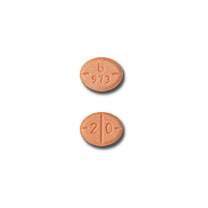 Adderall 20 mg (B 973 Orange Pill)