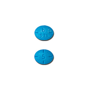 Adderall 5 mg (B 971 Blue Pill)